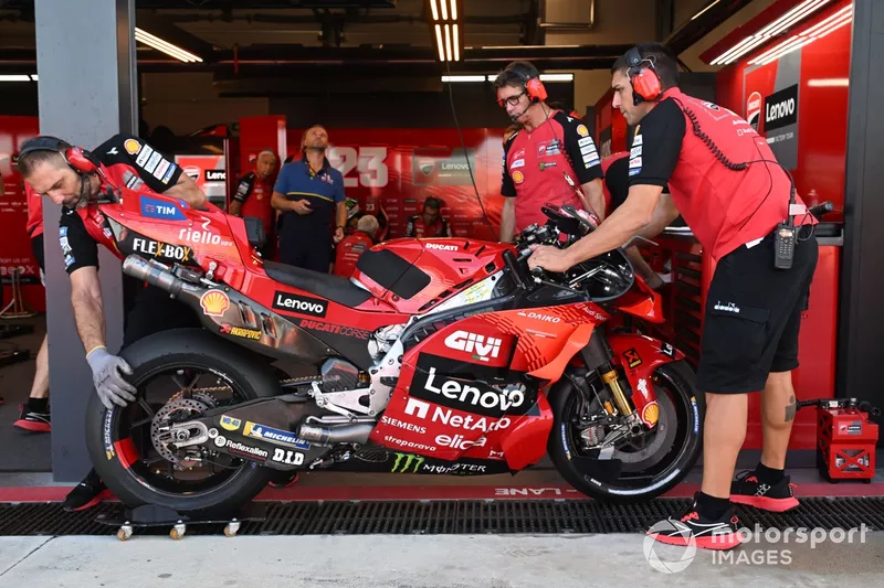 Ducati Team bike