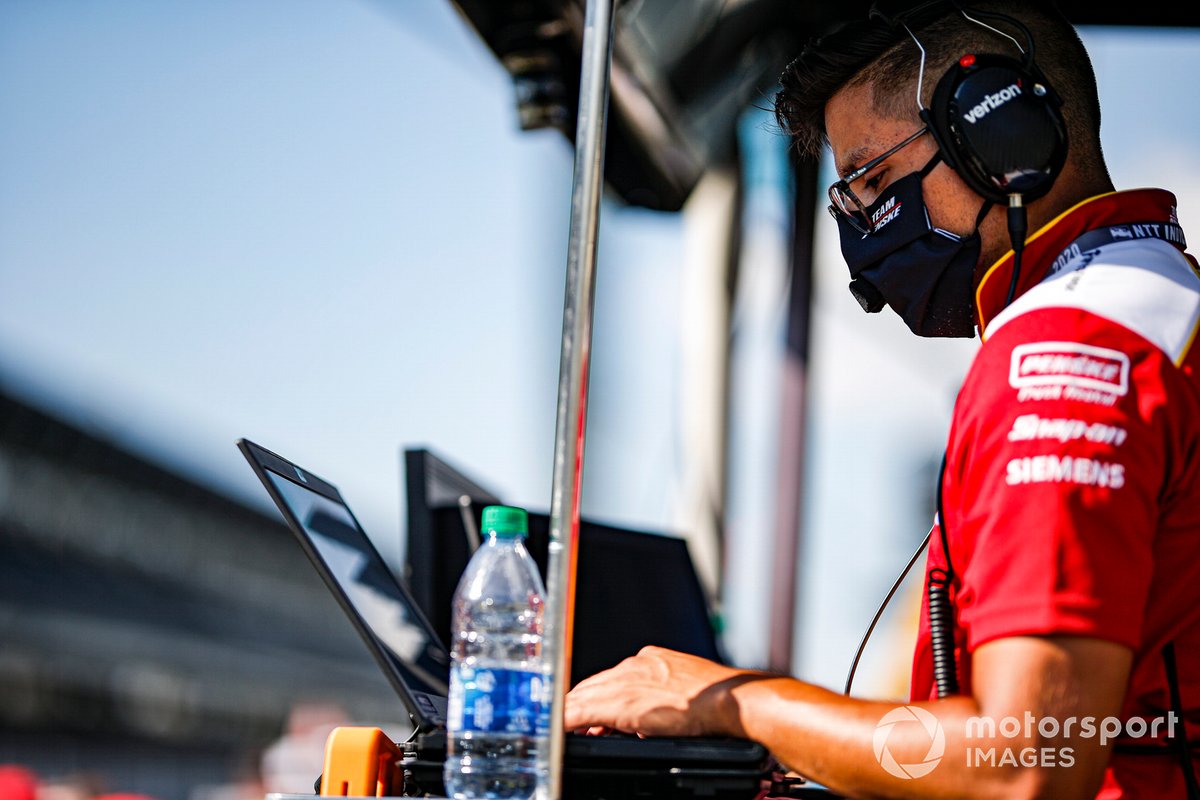 Josef Newgarden, Team Penske Chevrolet, ingeniero