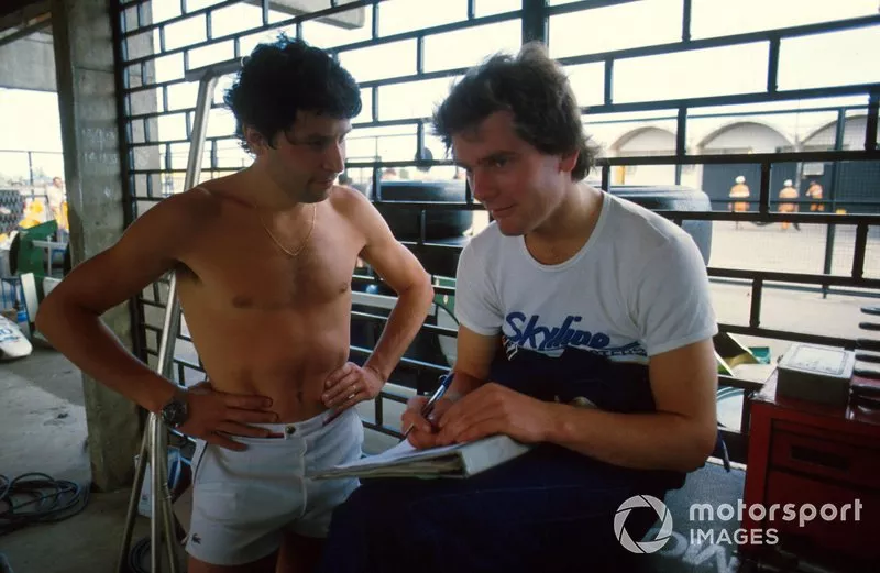 Philippe Alliot and Jonathan Palmer, RAM 02, 8th