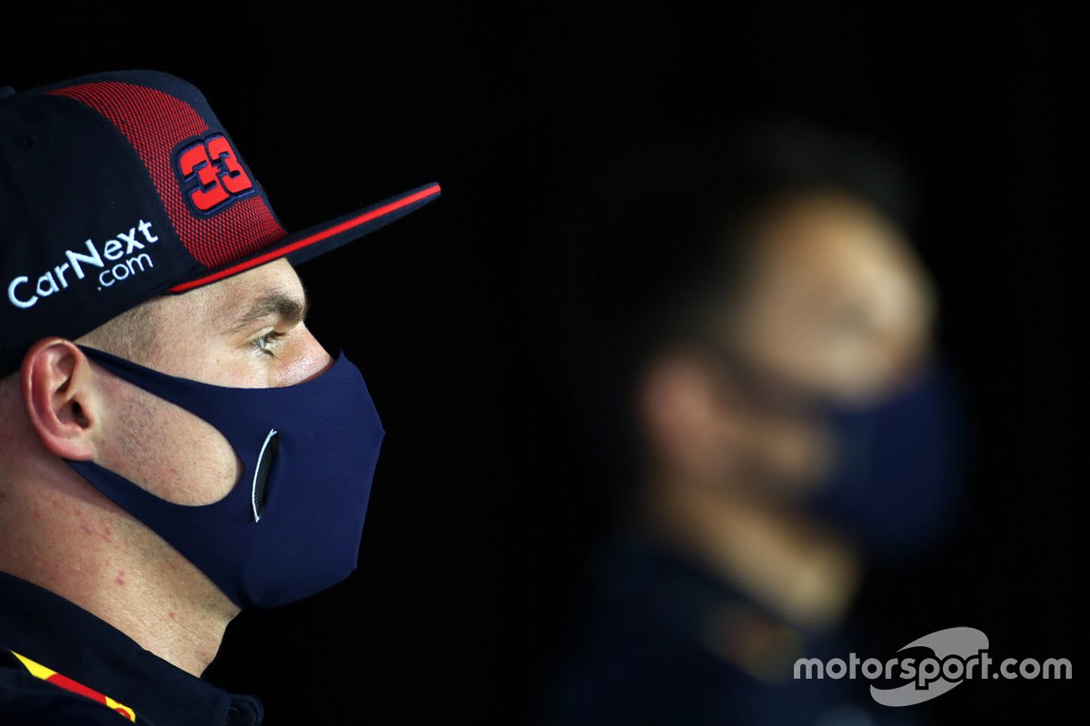 Max Verstappen, Red Bull Racing in conferenza stampa