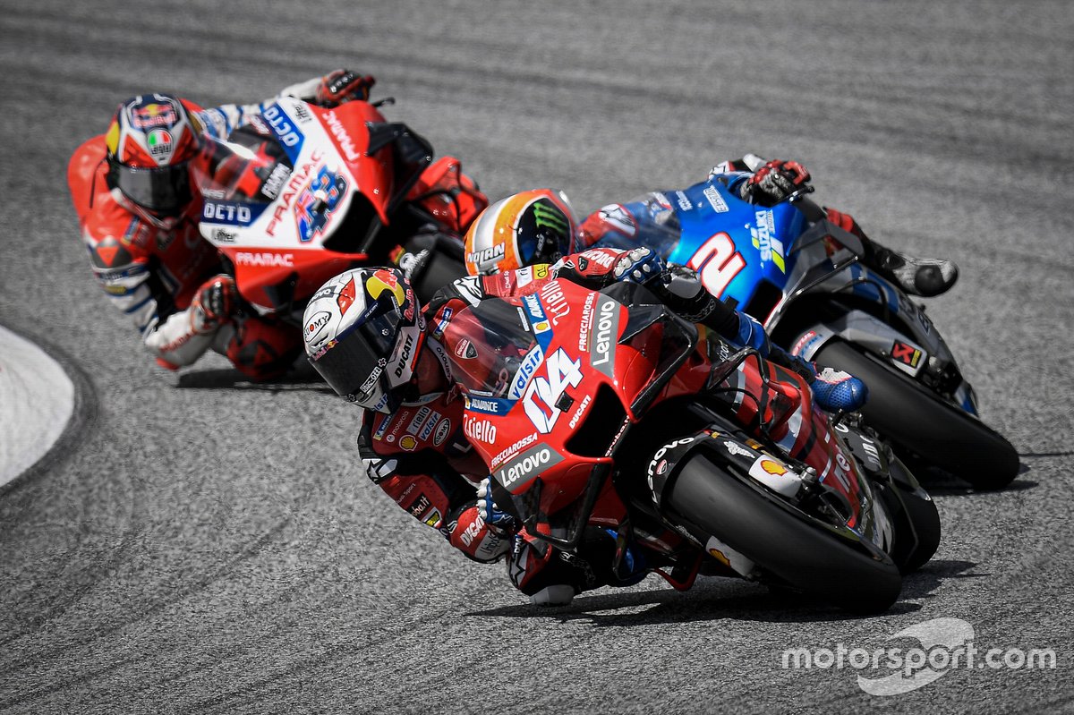 Andrea Dovizioso, Ducati Team, Alex Rins, Team Suzuki MotoGP, Jack Miller, Pramac Racing