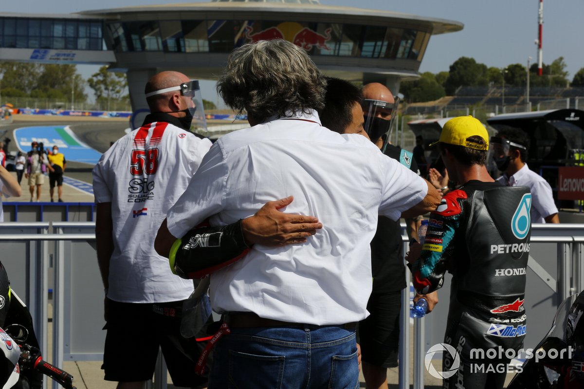Paolo Simoncelli and Tatsuki Suzuki, SIC58 Squadra Corse