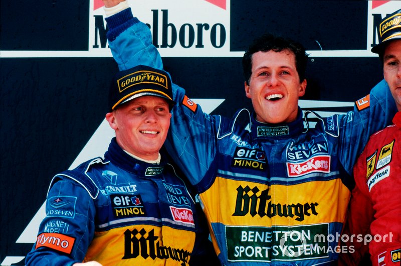 1994-1995 - Johnny Herbert et Michael Schumacher