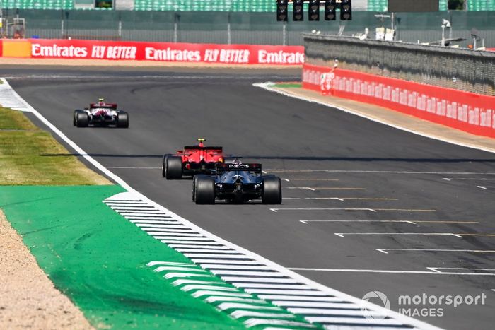 Antonio Giovinazzi, Alfa Romeo Racing C39, Charles Leclerc, Ferrari SF1000, Lewis Hamilton, Mercedes F1 W11