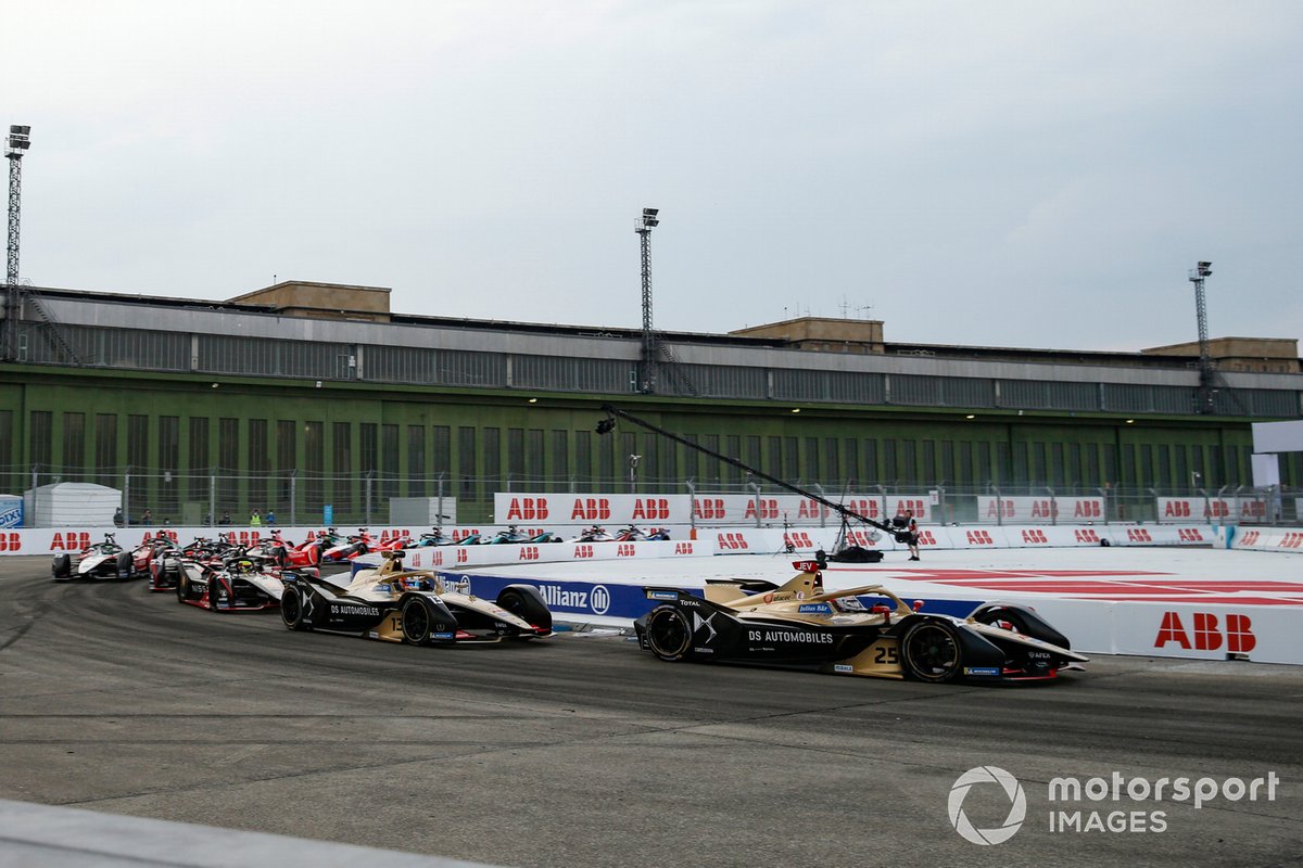 Jean-Eric Vergne, DS Techeetah, DS E-Tense FE20, Antonio Felix da Costa, DS Techeetah, DS E-Tense FE20