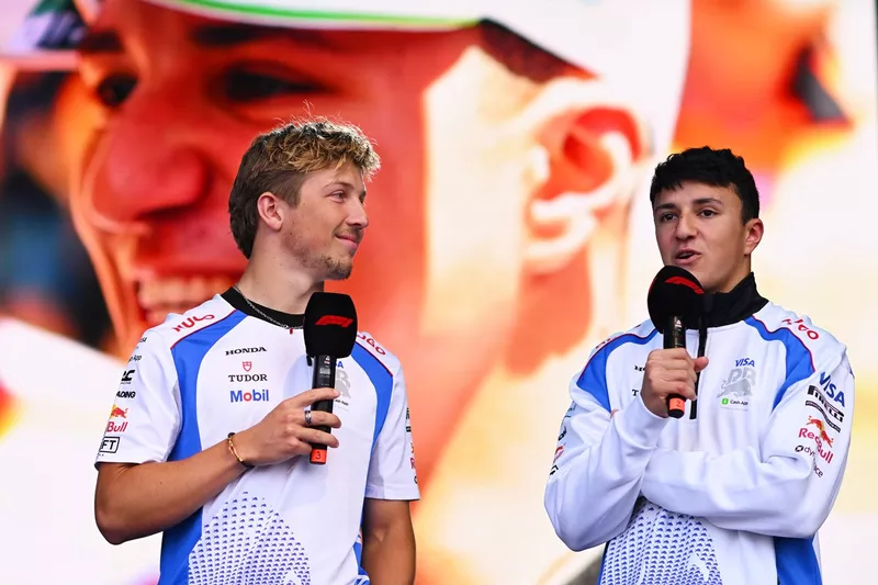 Liam Lawson, Racing Bulls Team, Isack Hadjar, Racing Bulls Team