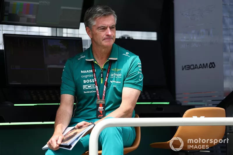 Andy Stevenson, directeur sportif de l'Aston Martin F1 Team