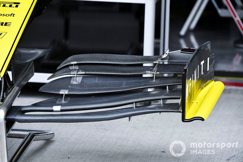 Front wing of Renault R.S.19 