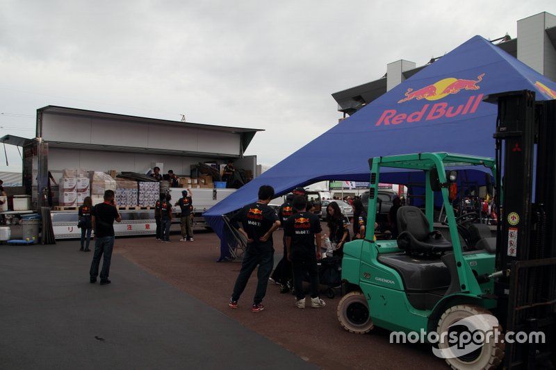 El circuito de Suzuka se prepara para la llegada del tifón Hagibis