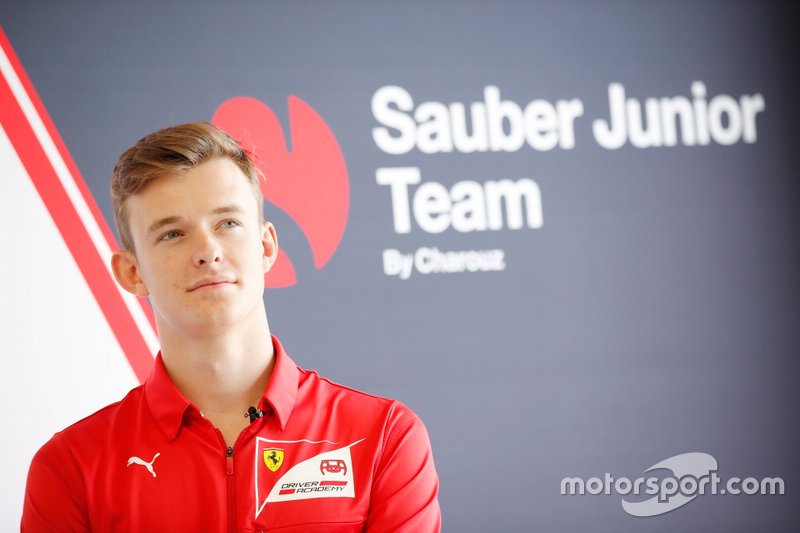 Callum Ilott, Sauber Junior Team by Charouz