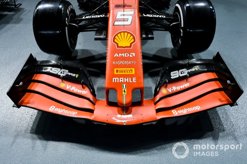 Alerón delantero del Ferrari SF90