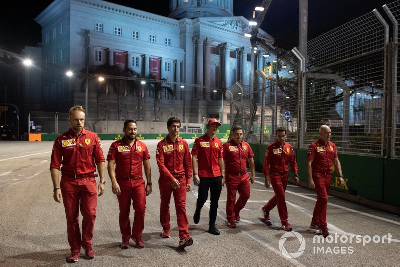 Charles Leclerc, Ferrari cammina sulla pista