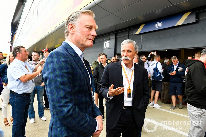 Sean Bratches, Managing Director of Commercial Operations, Formula One Group, e Chase Carey, Chairman, Formula 1