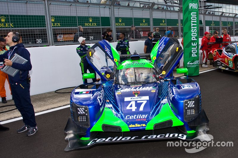 #47 CETILAR RACING Dallara P217 - Gibson: Roberto Lacorte, Andrea Belicchi, Giorgio Sernagiotto