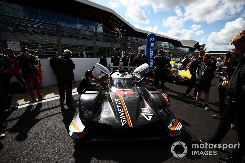 #5 Team LNT Ginetta G60-LT-P1: Charlie Robertson, Ben Hanley, Egor Orudzhev