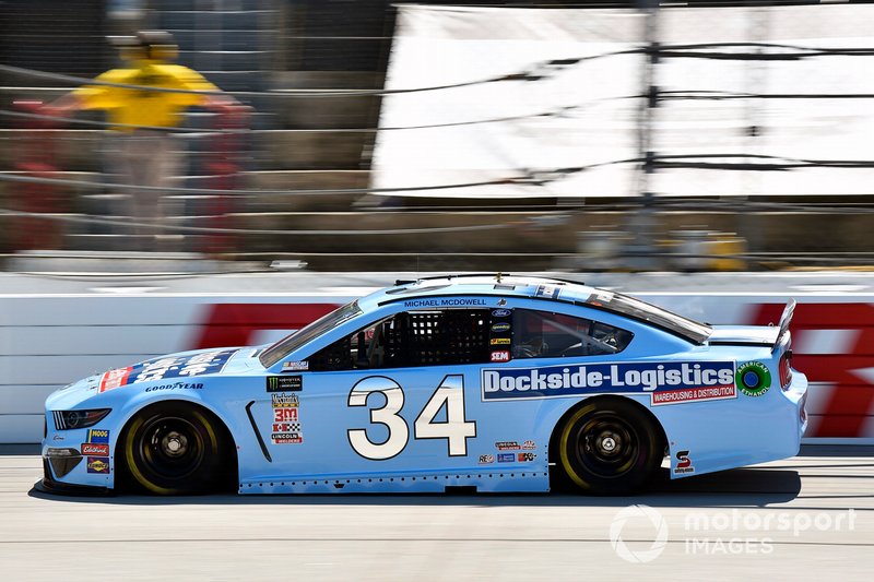 Michael McDowell, Front Row Motorsports, Ford Mustang Dockside Logistics