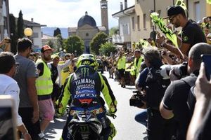 Valentino Rossi, Yamaha Factory Racing on the streets of Tavullia
