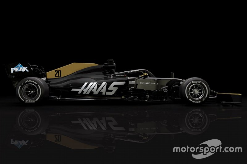 Haas F1 Team VF-19 sin Rich Energy