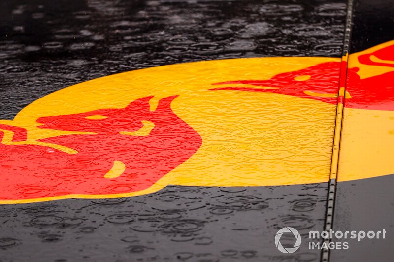 Rain on Red Bull Logo