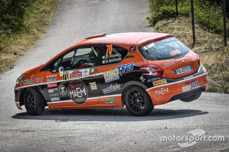 Davide Nicelli, Alessandro Mattioda, Peugeot 208 R2, La Superba