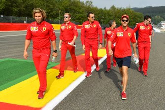 Sebastian Vettel, Ferrari, pist yürüyüşü