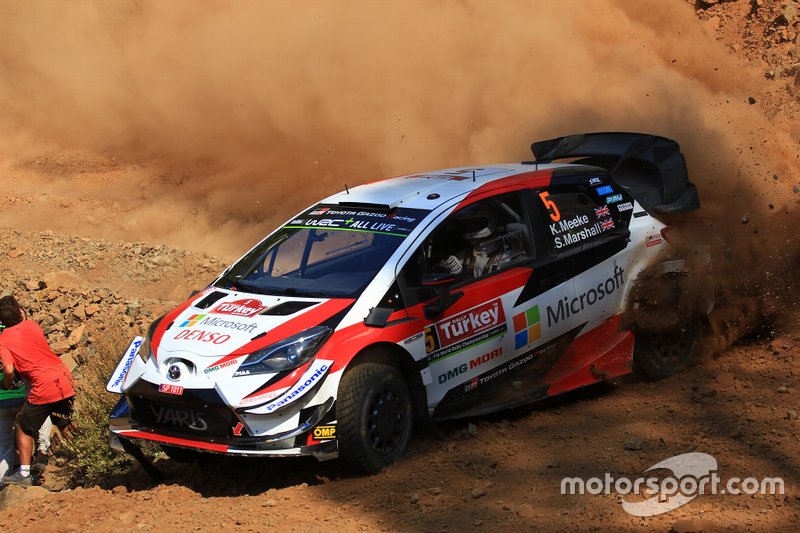 Kris Meeke, Sebastian Marshall, Toyota Gazoo Racing WRT Toyota Yaris WRC