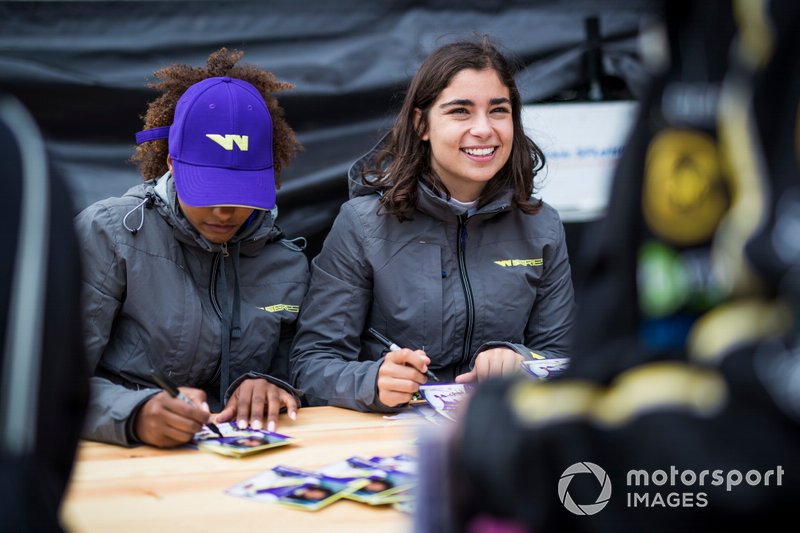 Naomi Schiff y Jamie Chadwick