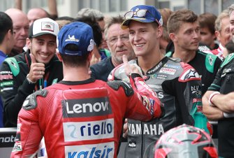 Fabio Quartararo, Petronas Yamaha SRT, Andrea Dovizioso, Ducati Team
