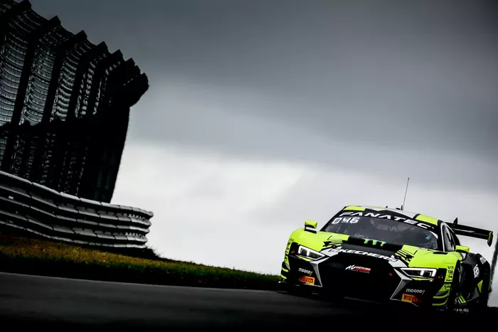 #46 Team WRT Audi R8 LMS evo II: Valentino Rossi, FrÃ©dÃ©ric Vervisch