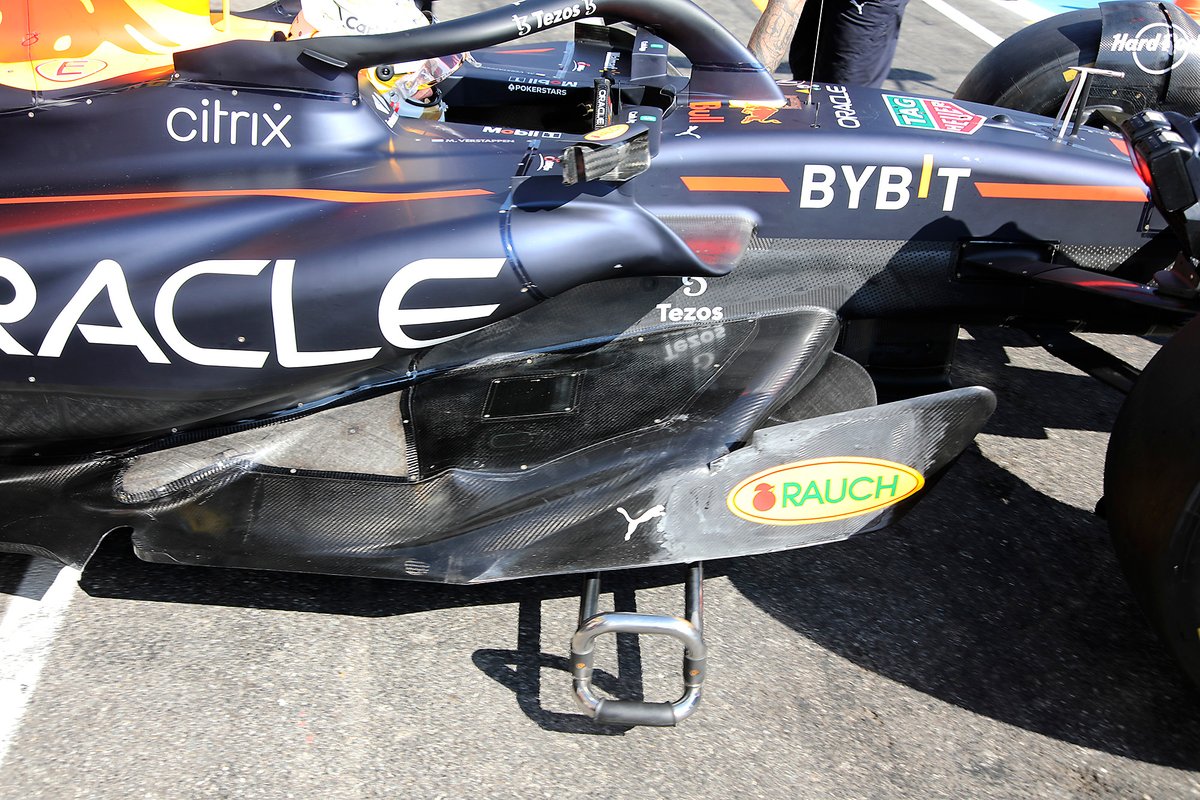 Red Bull RB18: Unterboden