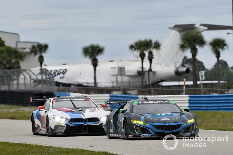 #86 Meyer Shank Racing w/ Curb-Agajanian Acura NSX GT3, GTD: Mario Farnbacher, Trent Hindman, Justin Marks