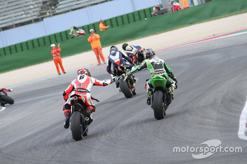 Azione in pista