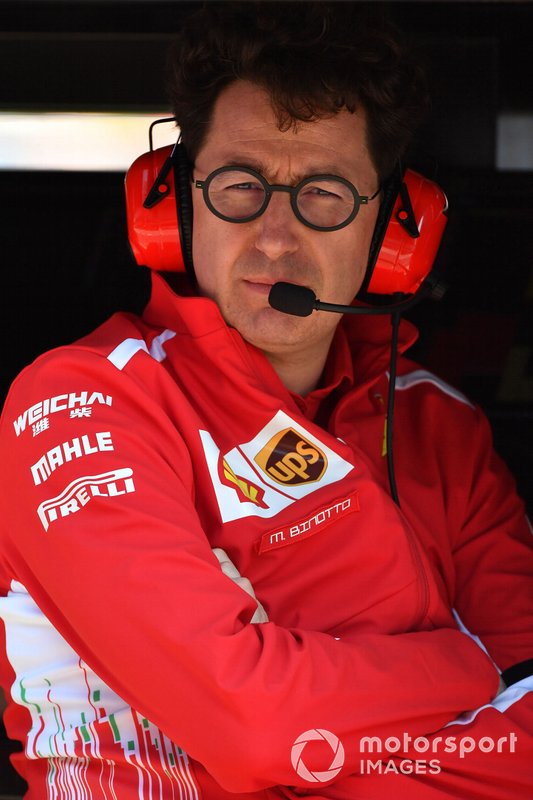 Mattia Binotto, Team Principal Ferrari