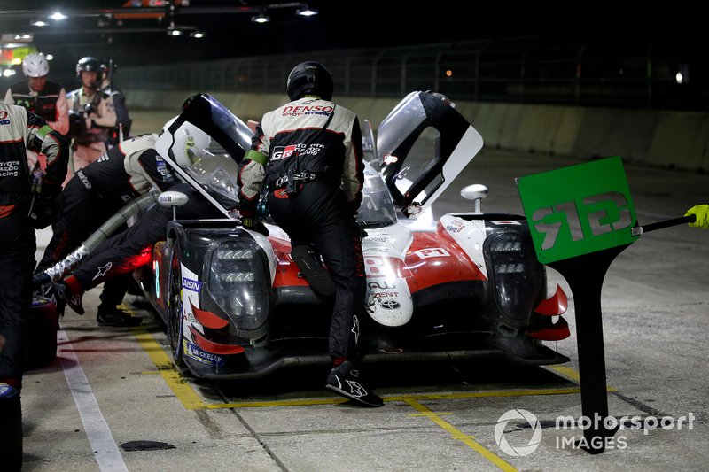 #8 Toyota Gazoo Racing Toyota TS050: Sébastien Buemi, Kazuki Nakajima, Fernando Alonso