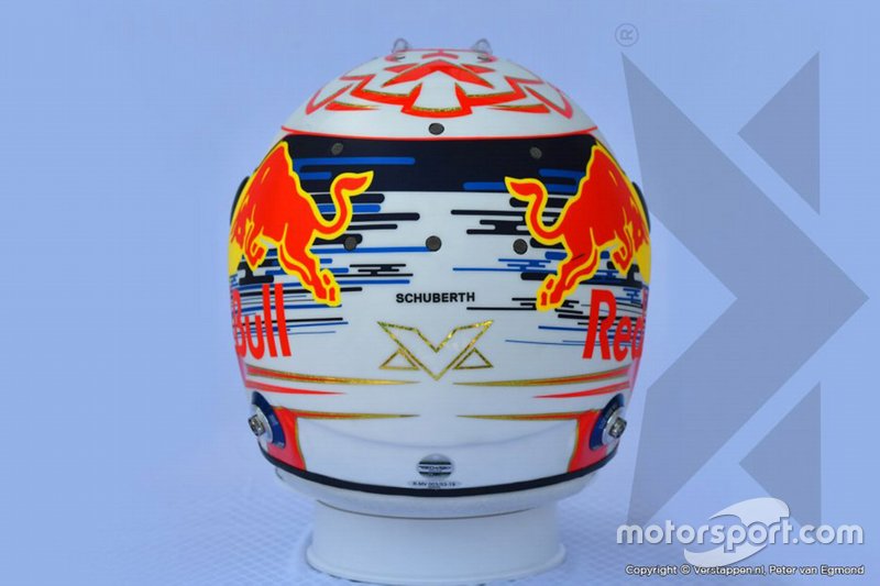 Шлем Макса Ферстаппена, Red Bull Racing