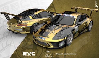 Rendering della livrea di Stefano Monaco, AB Racing