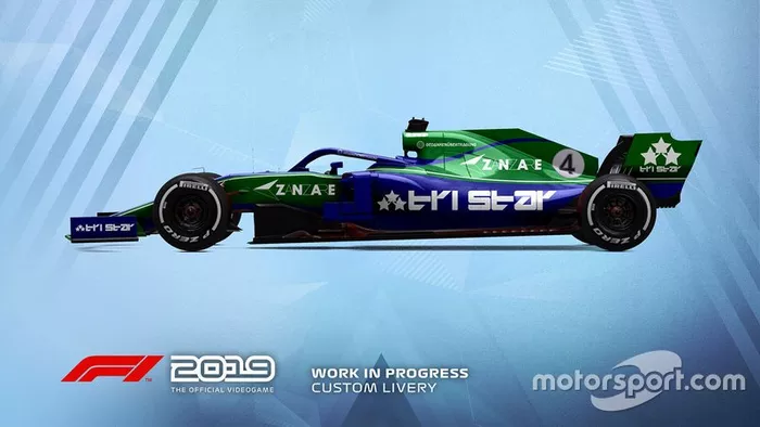 Livrée personnalisée dans F1 2019