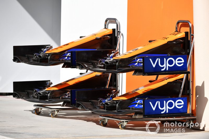McLaren MCL34 ön kanat