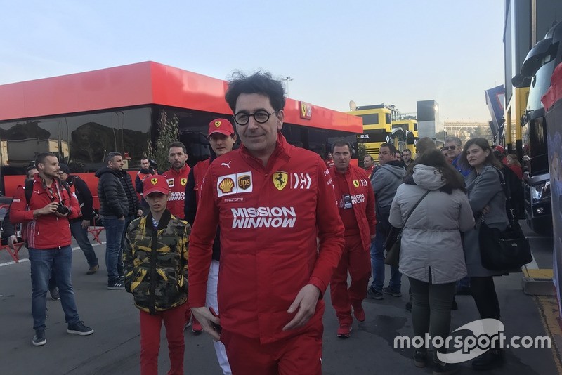 Mattia Binotto, Ferrari