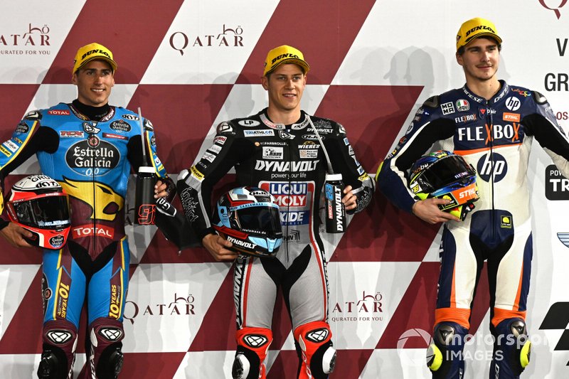 Top 3 Qualifiche, Xavi Vierge, Marc VDS Racing, Marcel Schrotter, Intact GP, Lorenzo Baldassarri, Pons HP40
