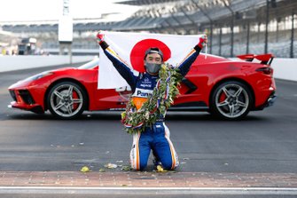 Indy 500 Race Winner Takuma Sato, Rahal Letterman Lanigan Racing Honda