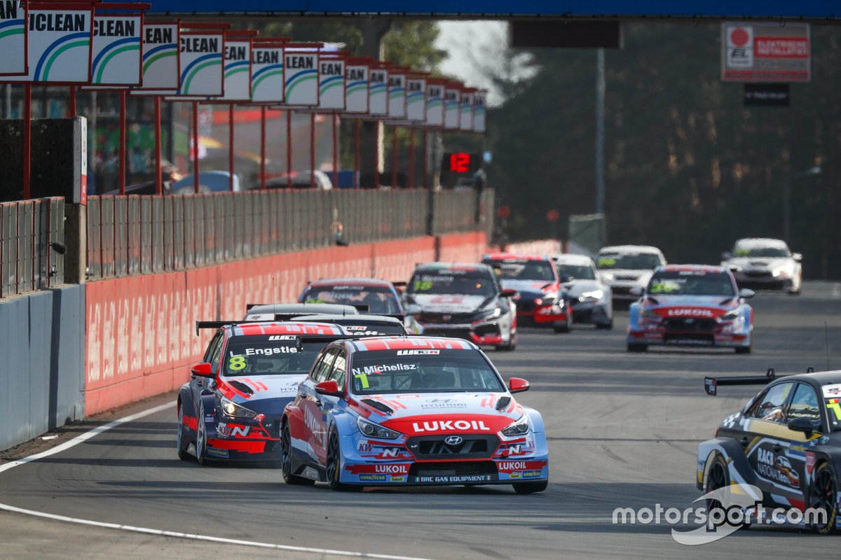 Norbert Michelisz BRC Hyundai N LUKOIL Squadra Corse Hyundai i30 N TCR, Luca Engstler, Engstler Hyundai N Liqui Moly Racing Team Hyundai i30 N TCR