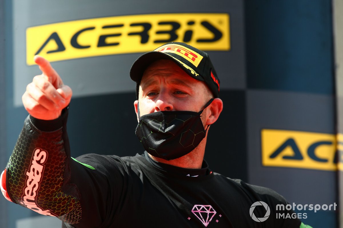 Podio: Ganador Jonathan Rea, Kawasaki Racing Team