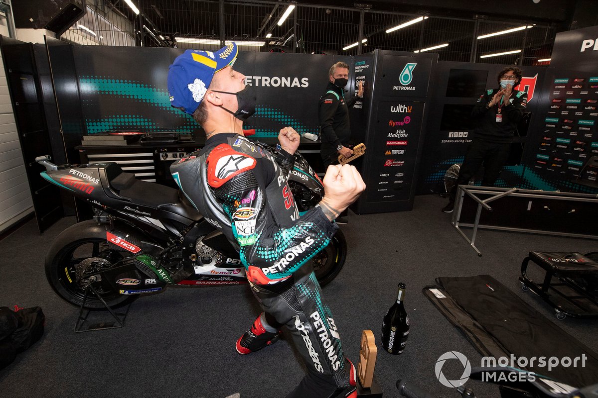 Ganador Fabio Quartararo, Petronas Yamaha SRT