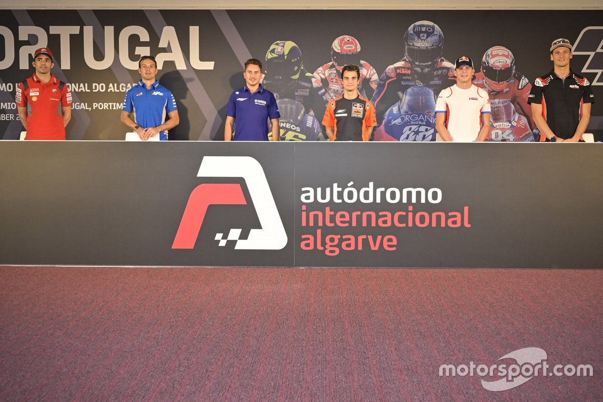 Michele Pirro, Ducati Team, Sylvain Guintoli, Team Suzuki MotoGP, Lorenzo Savadori, Aprilia Racing Team Gresini, Jorge Lorenzo, Yamaha Factory Racing, Dani Pedrosa, Red Bull KTM Factory Racing, Stefan Bradl, Repsol Honda Team
