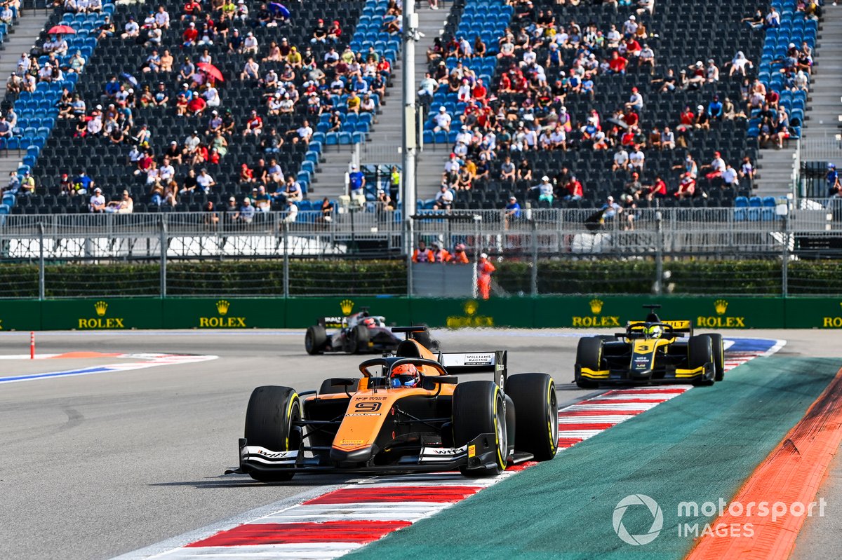 Jack Aitken, Campos Racing y Guanyu Zhou, UNI-Virtuosi