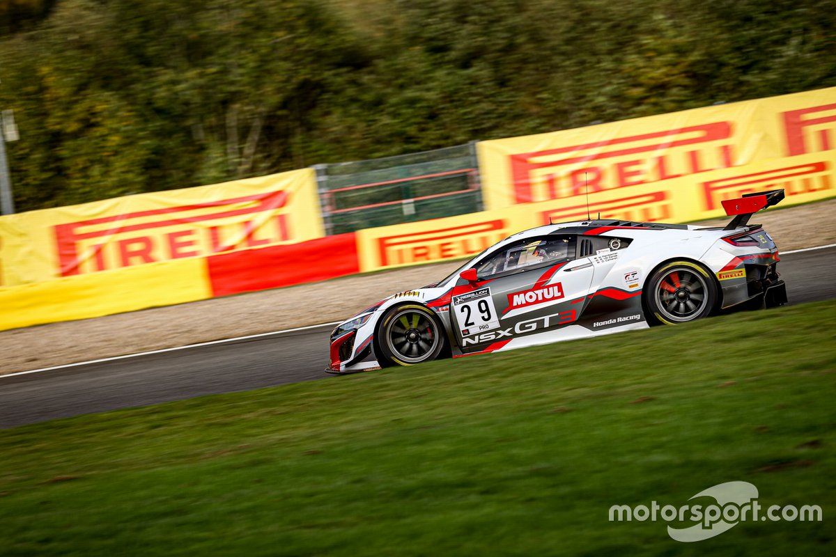 #29 Team Honda Racing Honda Acura NSX GT3: Dane Cameron, Mario Farnbacher, Renger van der Zande