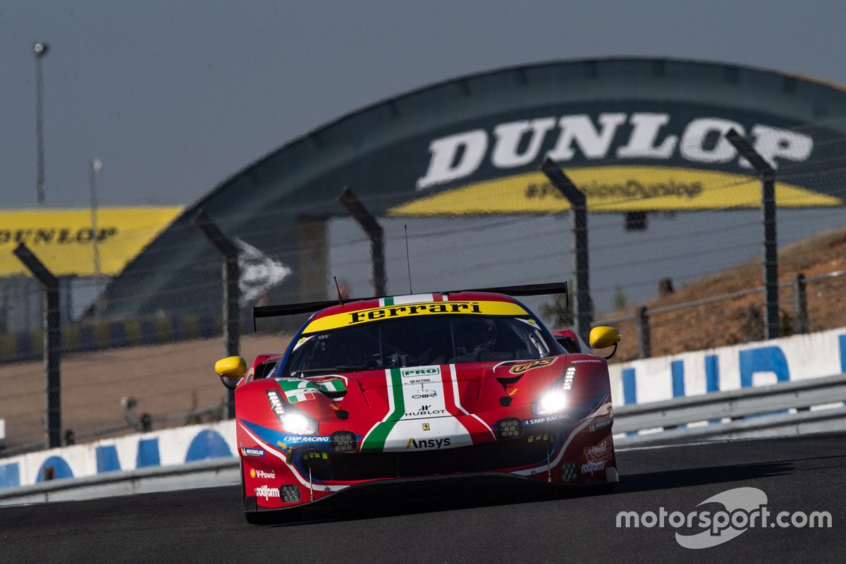 #71 AF Corse Ferrari 488 GTE EVO: Davide Rigon, Miguel Molina, Sam Bird