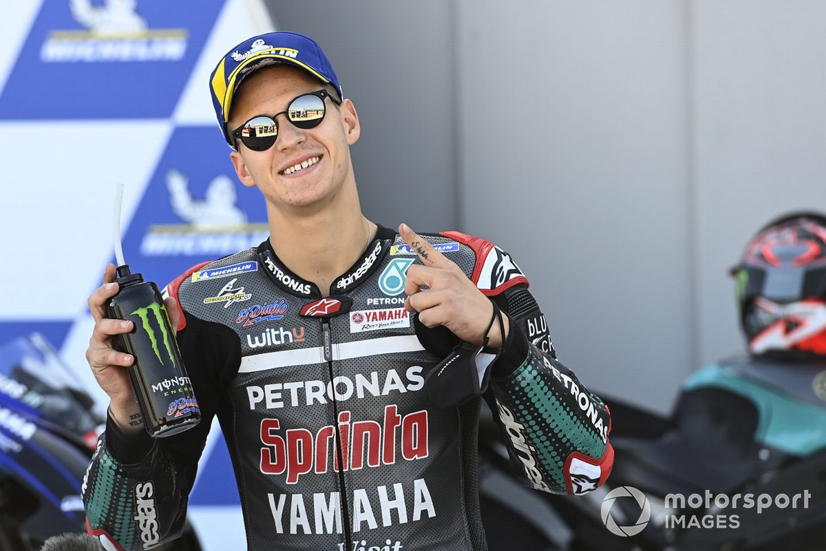 Polesitter Fabio Quartararo, Petronas Yamaha SRT