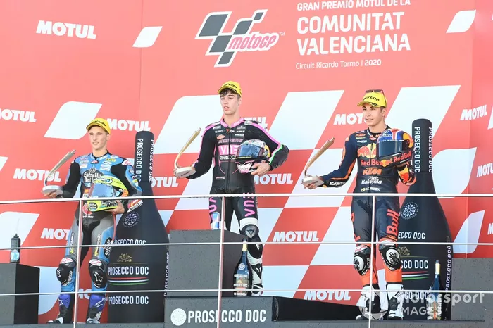 Sergio Garcia, Estrella Galicia 0,0 Dols, Tony Arbolino, Snipers Team, Raul Fernandez, Red Bull KTM Ajo